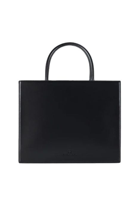 Borsa ELISABETTA FRANCHI donna BS32A56 Nera grande effetto pelle logo  ELISABETTA FRANCHI | Borse | BS32A56110